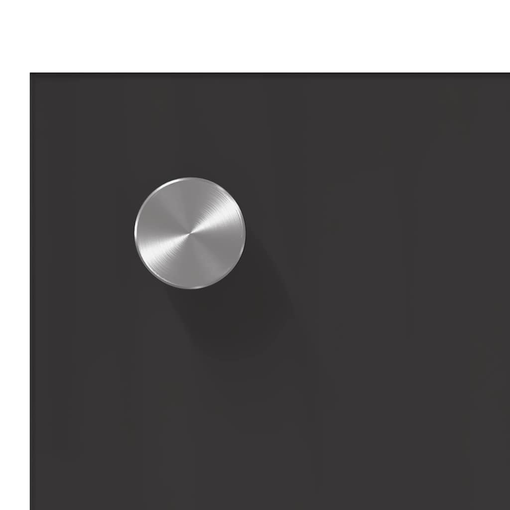 Køkken bagvæg 2 pcs Mørkegrå 90 x 40 cm hærdet glas