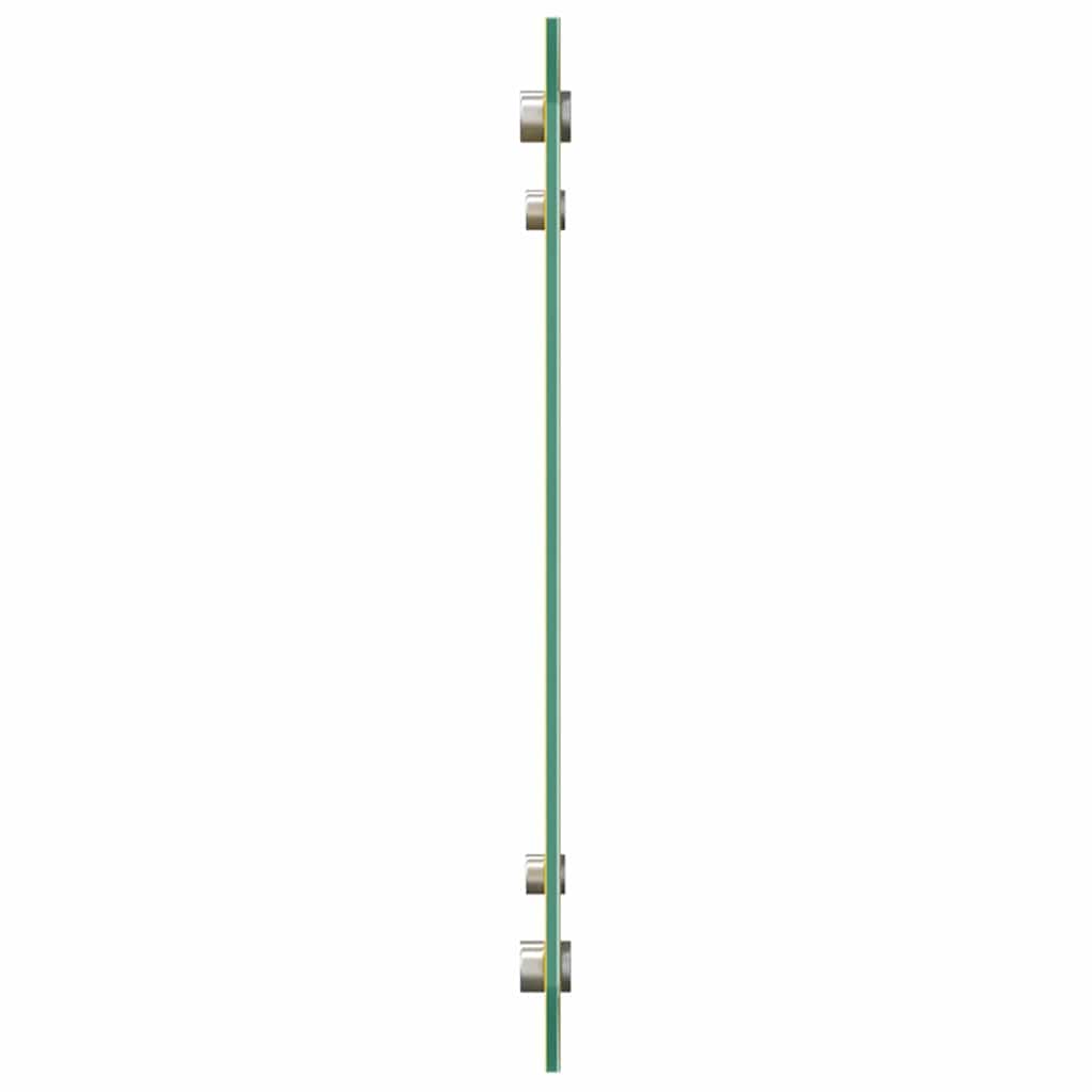 Køkken bagvæg 2 pcs Gul 70 x 40 cm hærdet glas