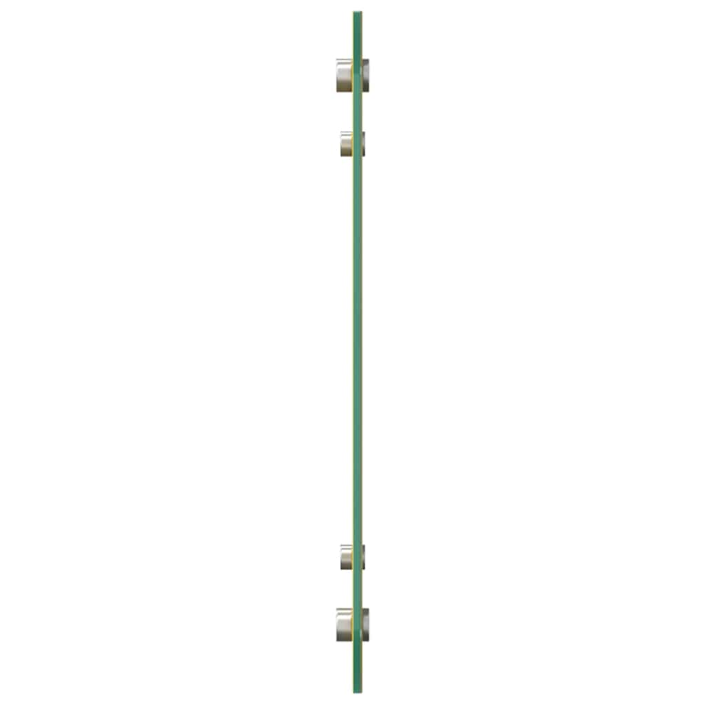 Køkken bagvæg 2 pcs Gul 80 x 40 cm hærdet glas