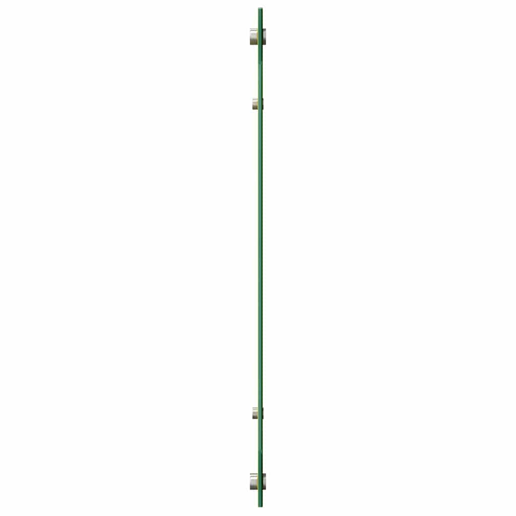 Køkken bagvæg 2 pcs Gul 100 x 60 cm hærdet glas