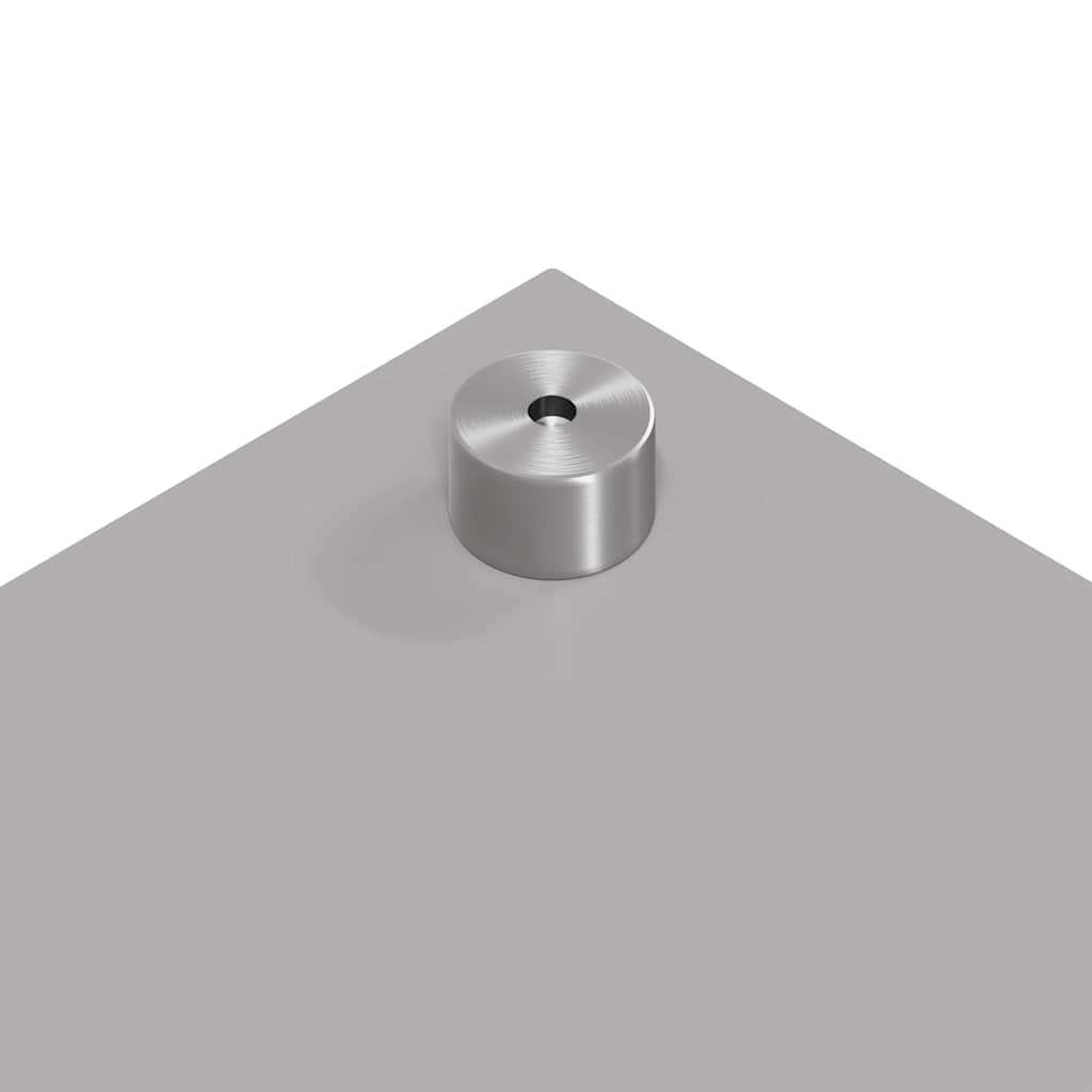 Køkken bagvæg 2 pcs Lysegrå 120 x 50 cm hærdet glas