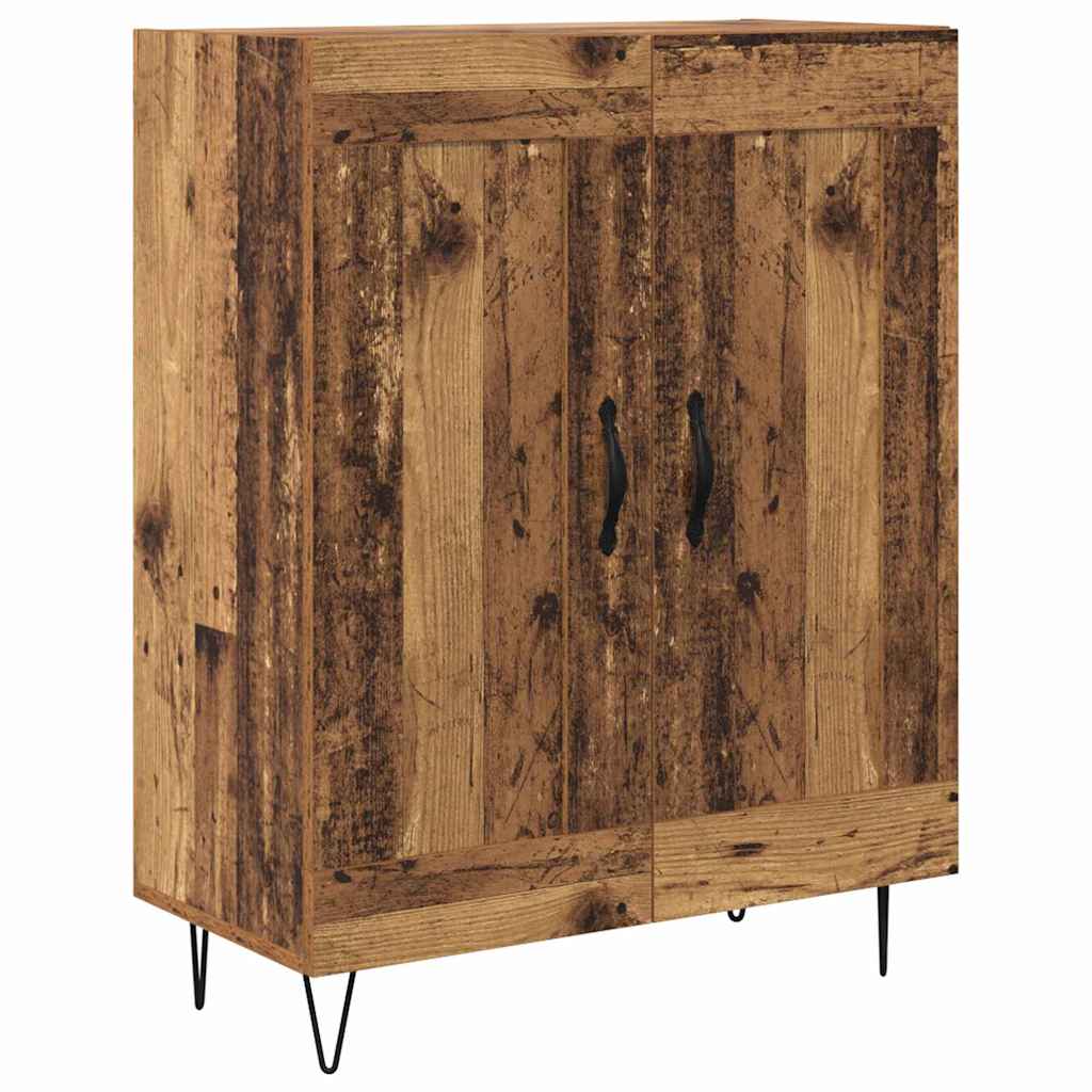 Highboard Gammelt træ 69,5 x 34 x 180 cm Konstrueret træ