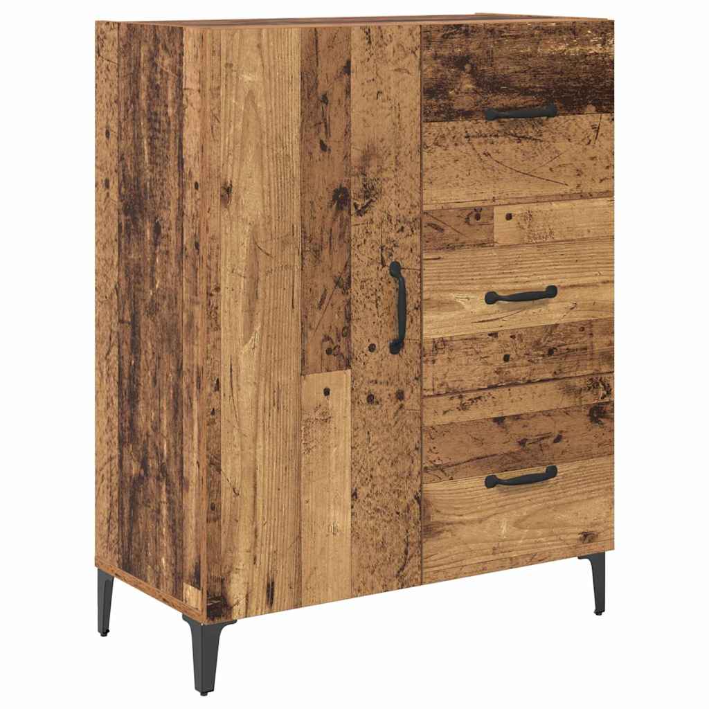 Highboard Gammelt træ 69,5 x 34 x 180 cm Konstrueret træ