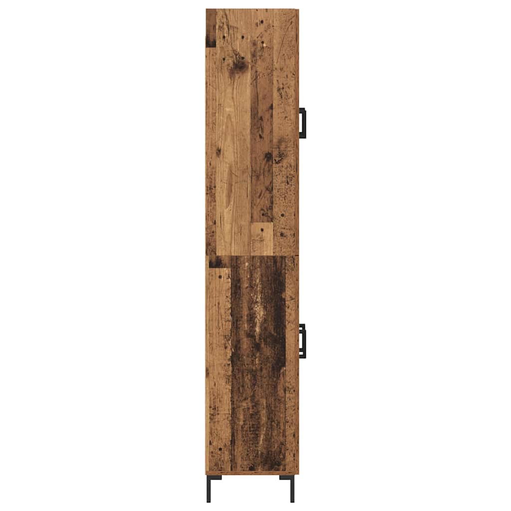 Highboard Gammelt træ 69,5 x 34 x 180 cm Konstrueret træ