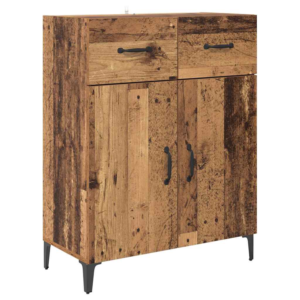 Highboard Gammelt træ 69,5 x 34 x 180 cm Konstrueret træ