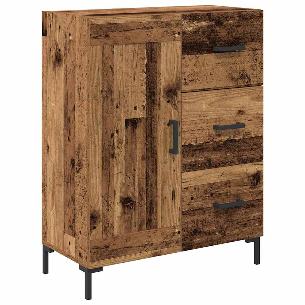 Highboard Gammelt træ 69,5 x 34 x 180 cm Konstrueret træ