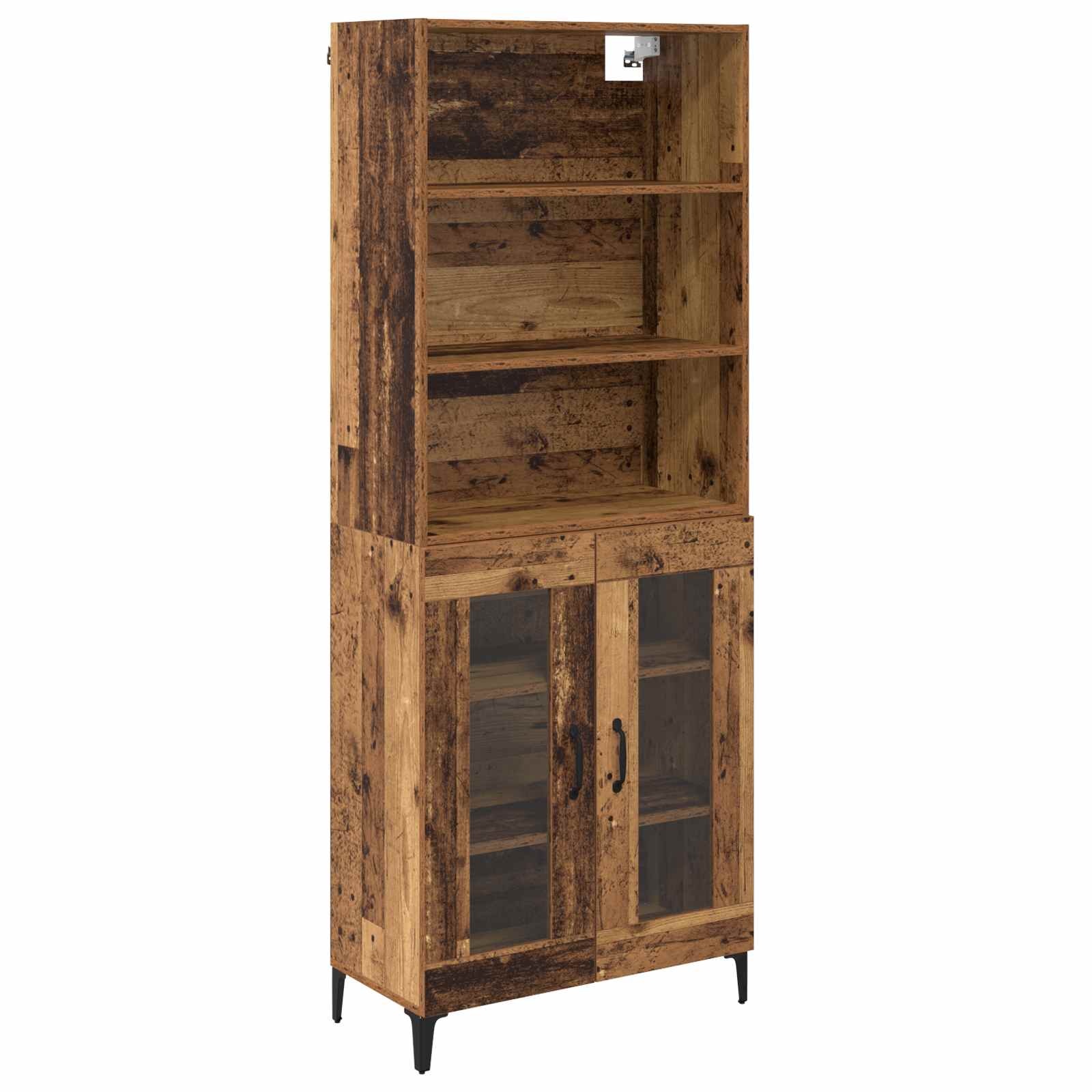 Highboard Gammelt træ 69,5 x 34 x 180 cm Konstrueret træ