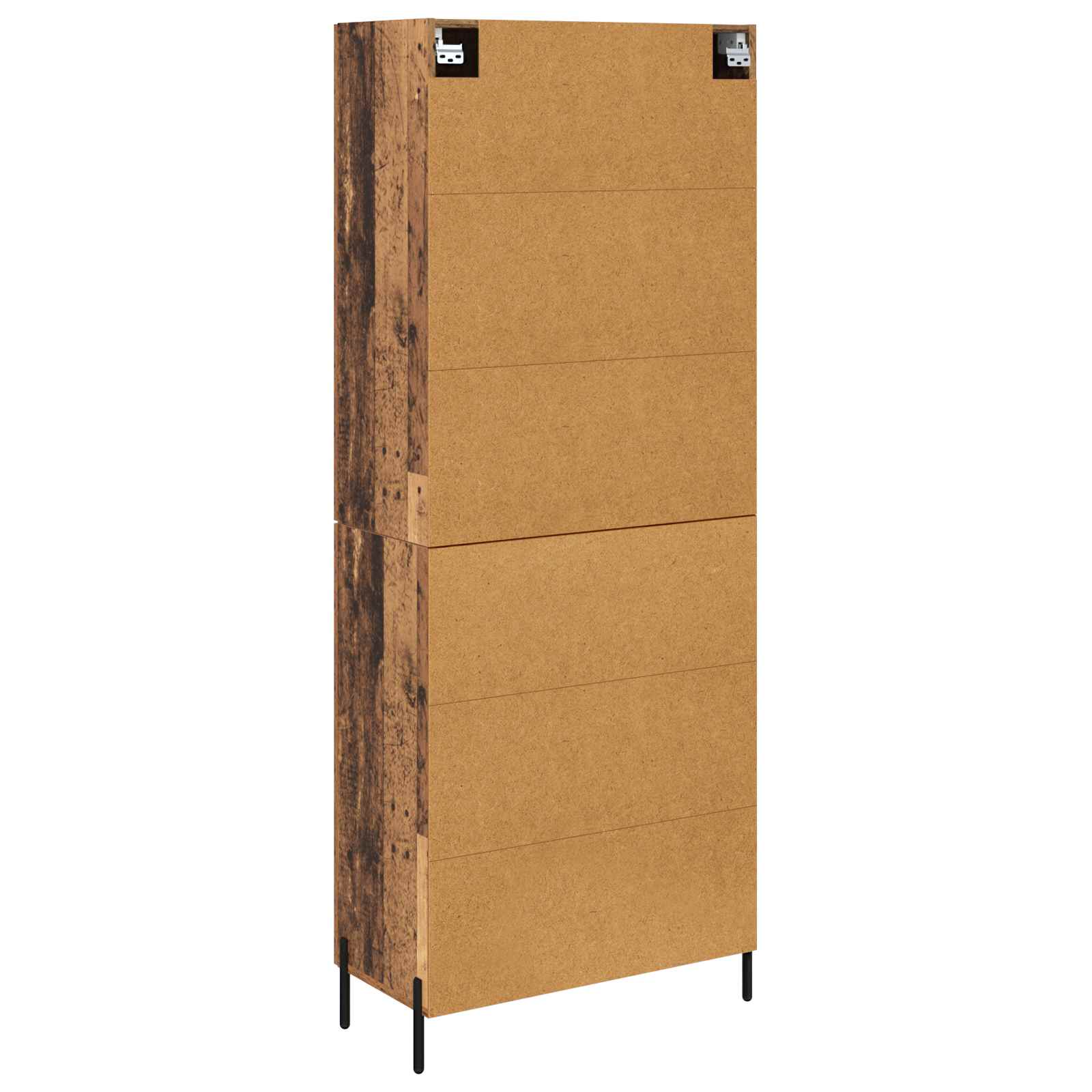 Highboard Gammelt træ 69,5 x 34 x 180 cm Konstrueret træ