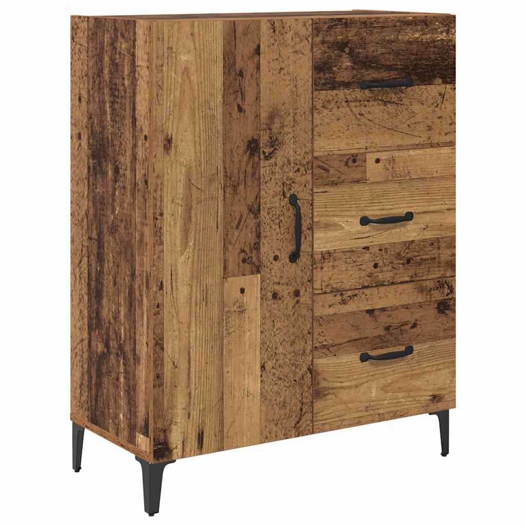 Highboard Gammelt træ 69,5 x 34 x 180 cm Konstrueret træ