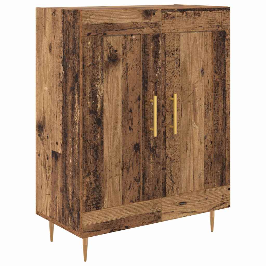 Highboard Gammelt træ 69,5 x 34 x 180 cm Konstrueret træ