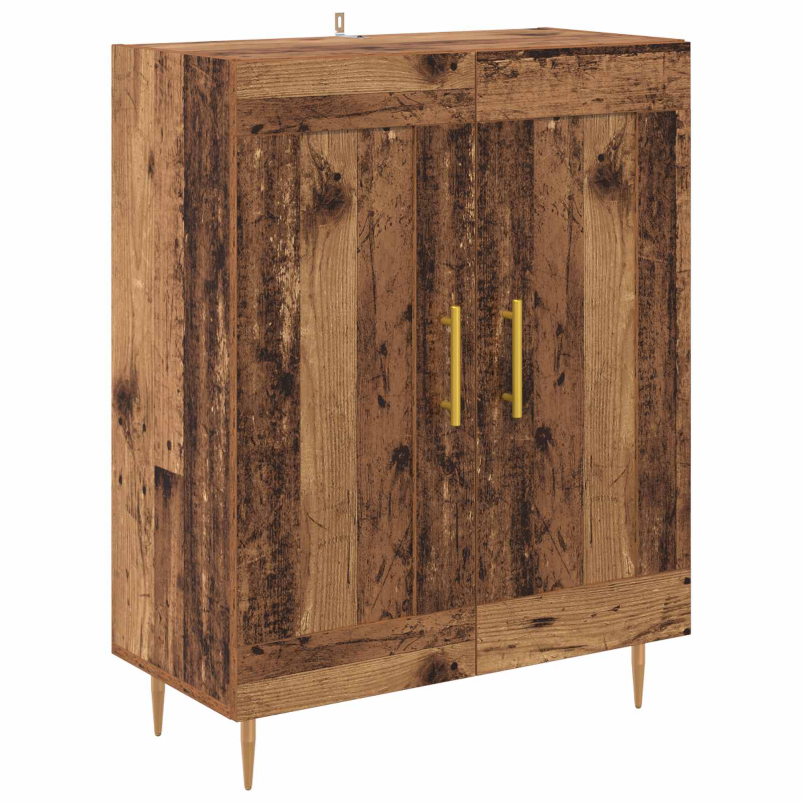 Highboard Gammelt træ 69,5 x 34 x 180 cm Konstrueret træ