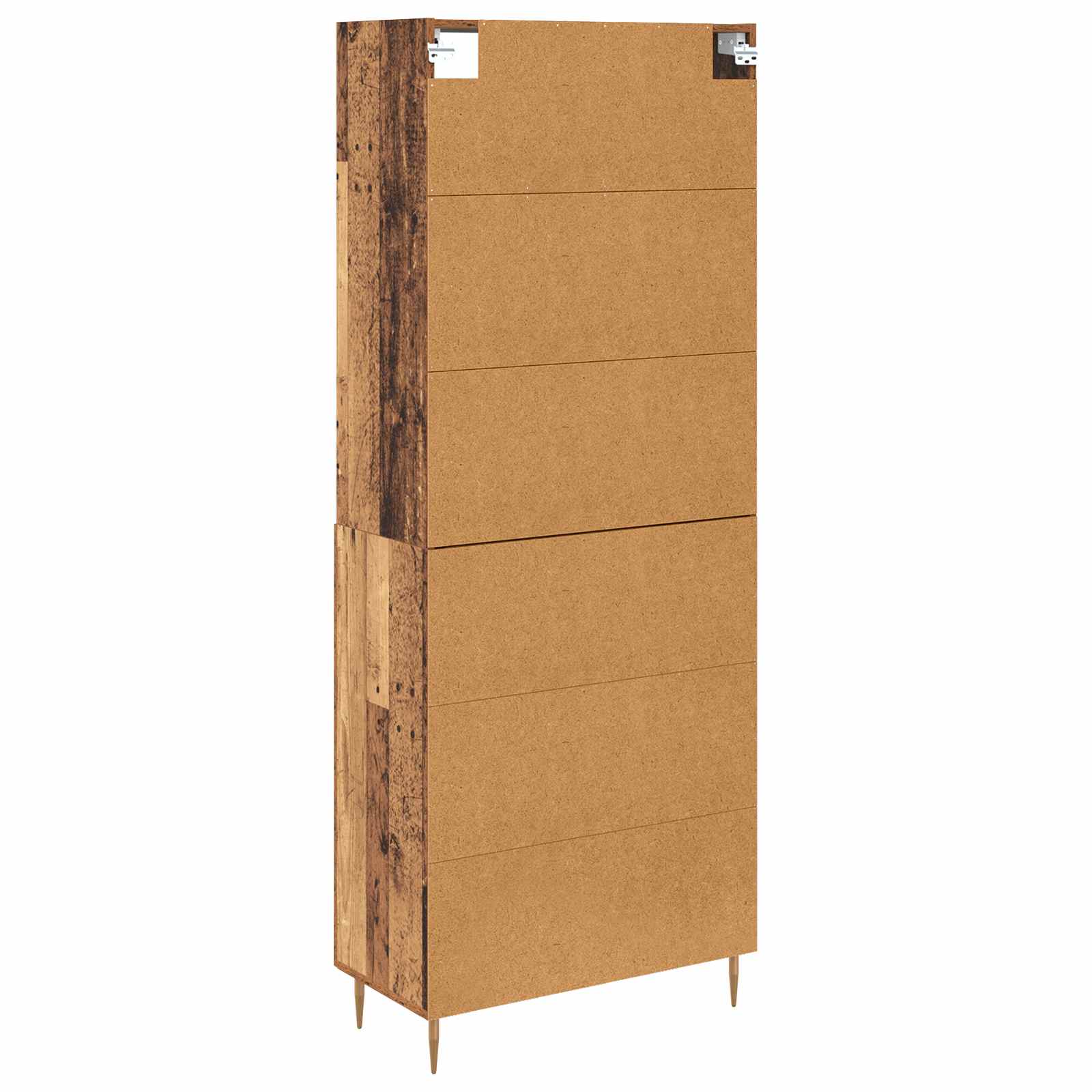 Highboard Gammelt træ 69,5 x 34 x 180 cm Konstrueret træ