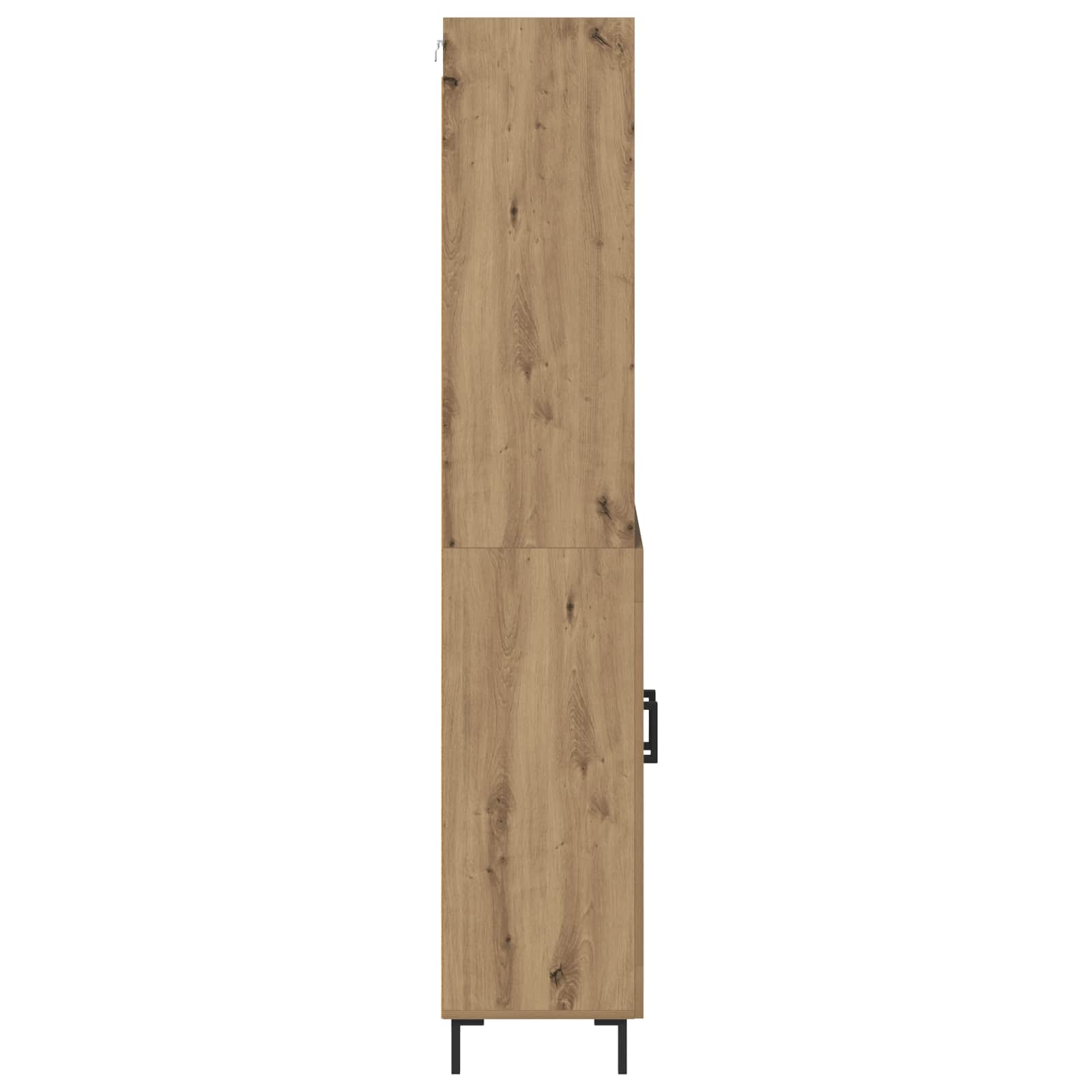 Highboard Artisan Egetræ 69,5 x 34 x 180 cm Konstrueret træ