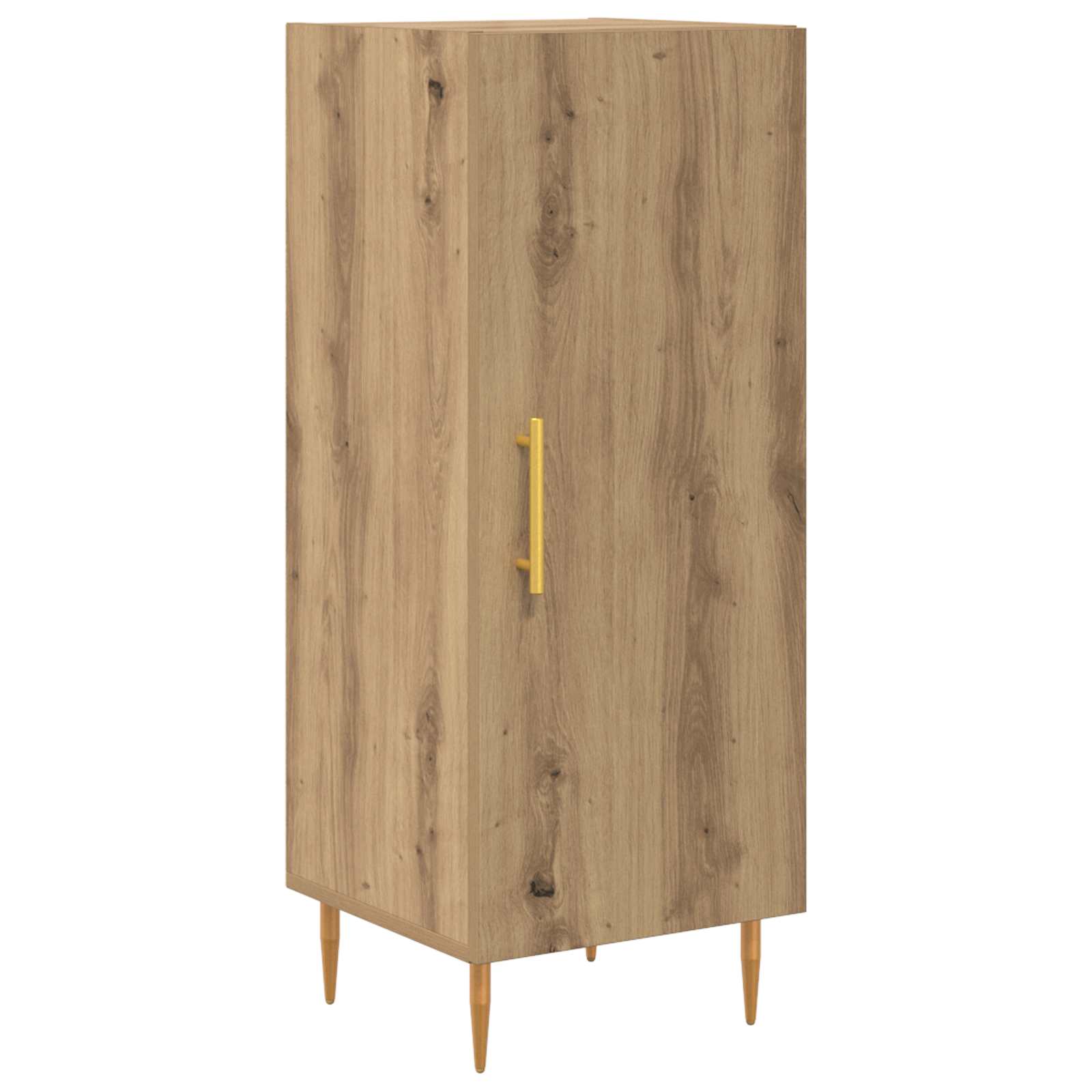 Highboard 2 pcs Artisan Egetræ Konstrueret træ