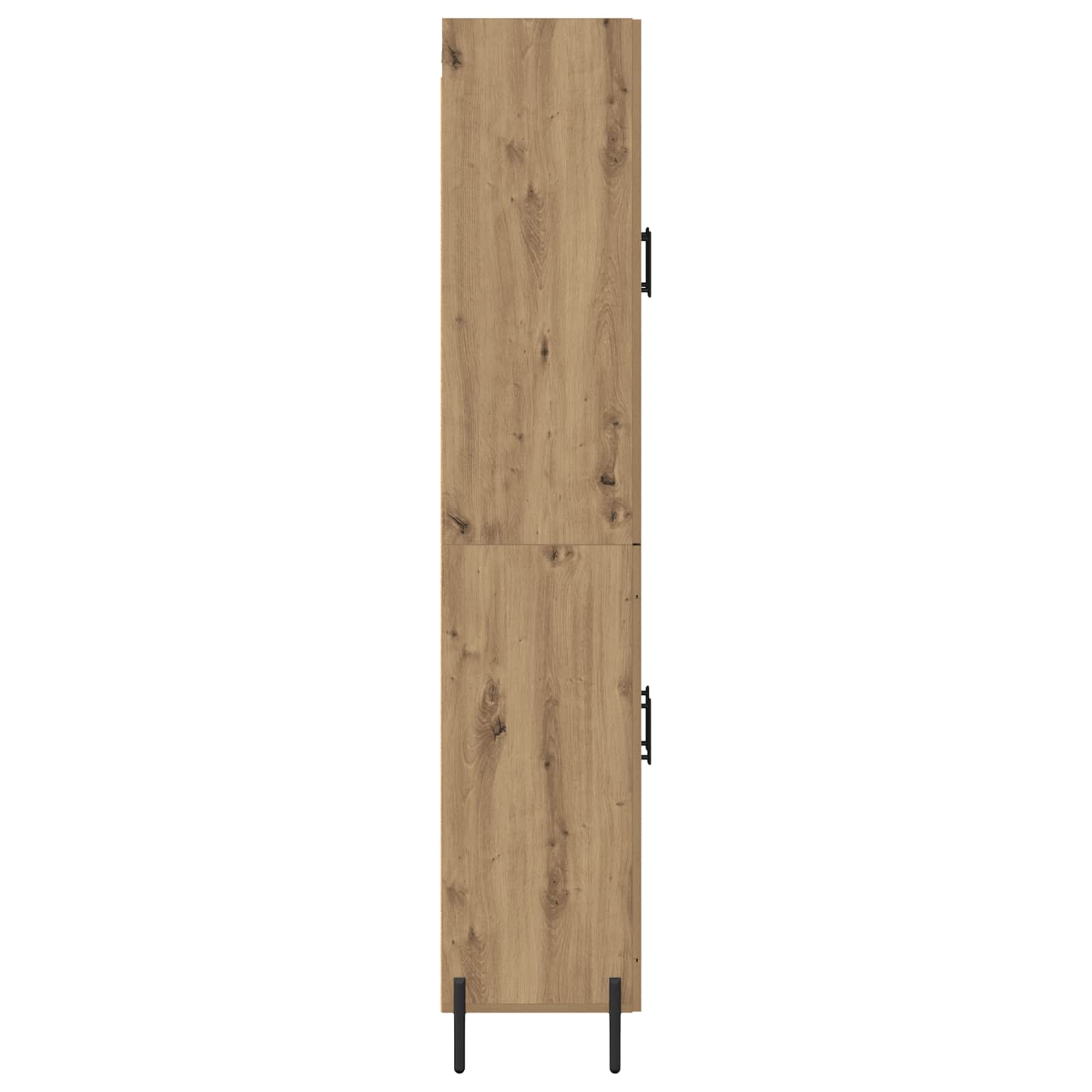 Highboard Artisan Egetræ 69,5 x 34 x 180 cm Konstrueret træ