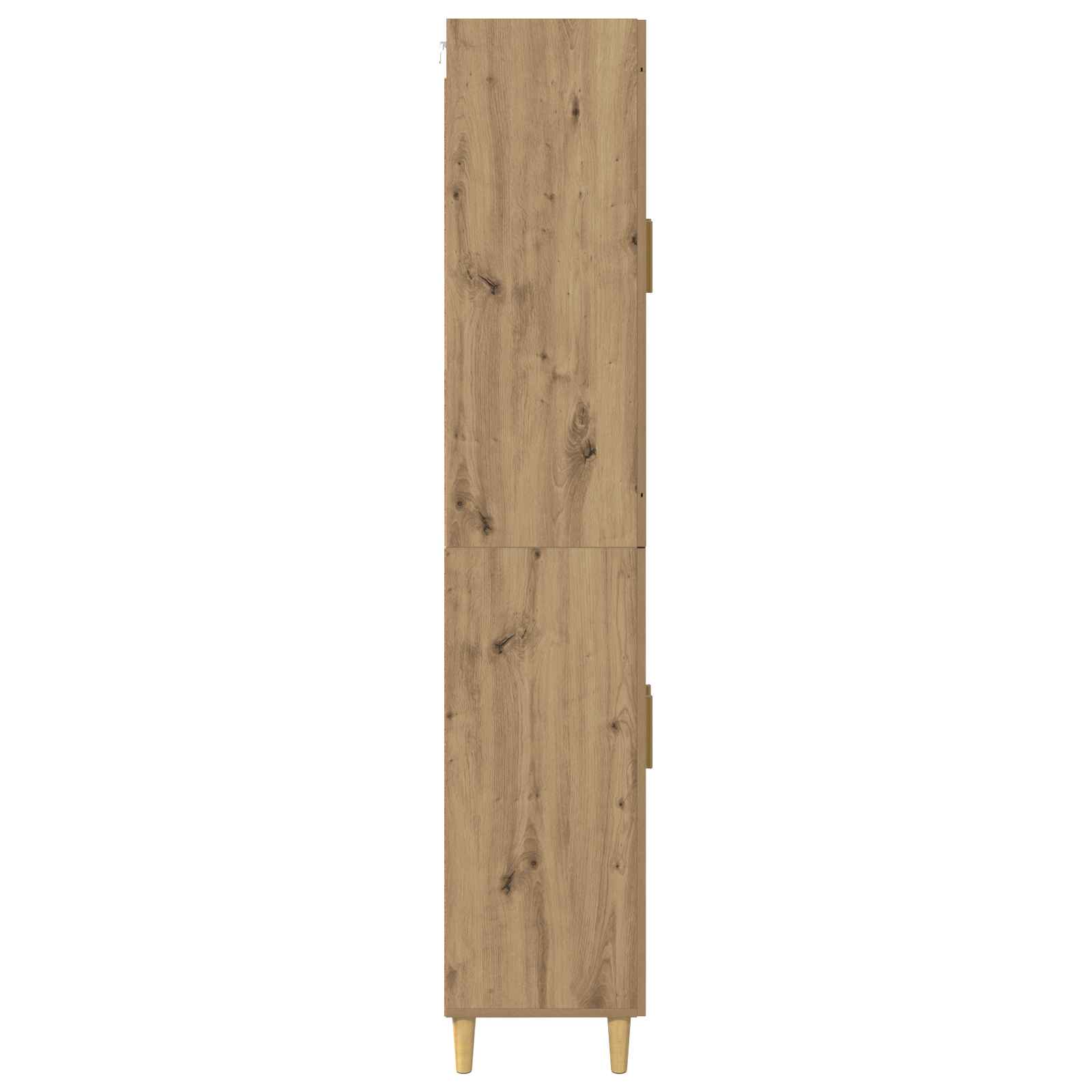Highboard Artisan Egetræ 69,5 x 34 x 180 cm Konstrueret træ