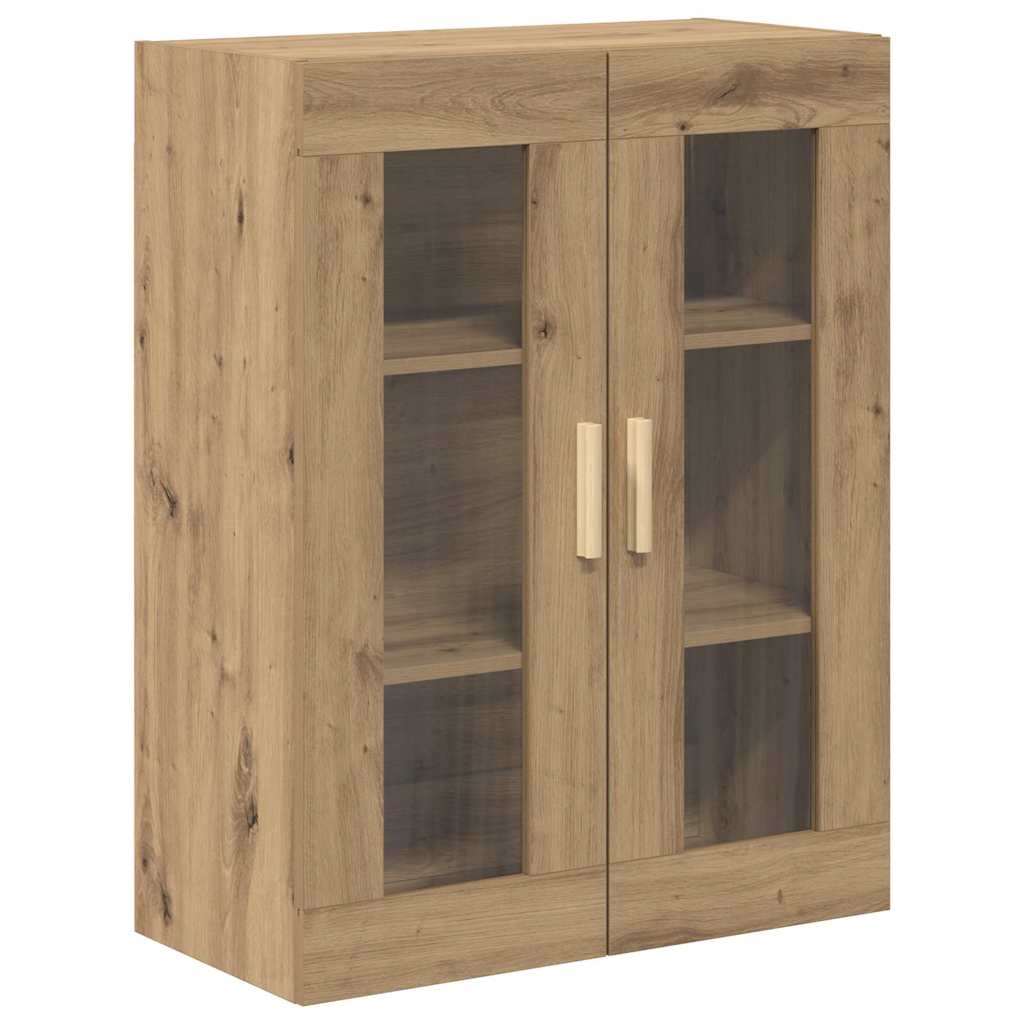 Highboard Artisan Egetræ 69,5 x 34 x 180 cm Konstrueret træ