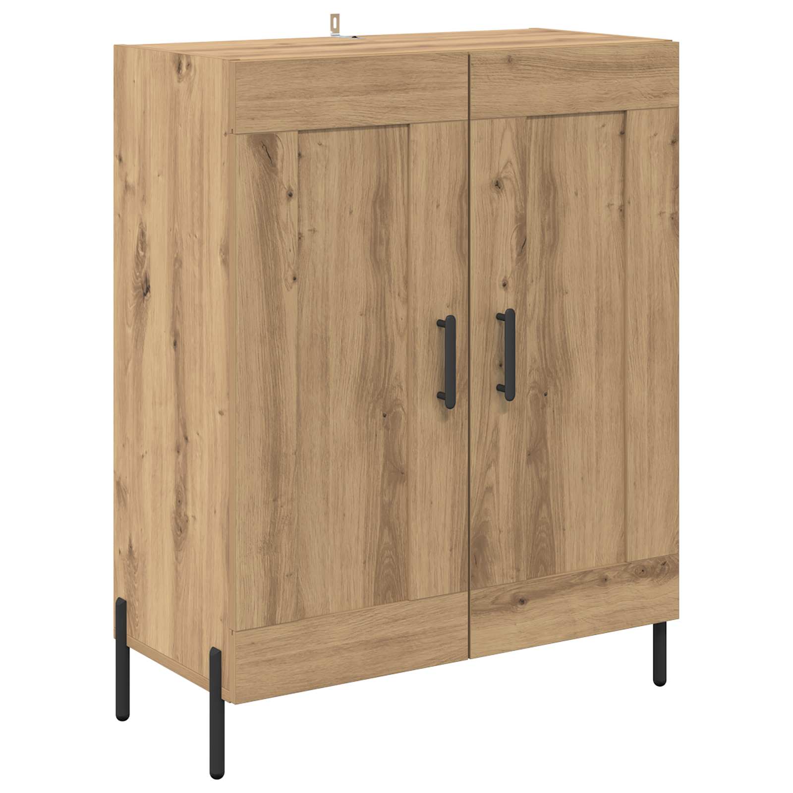 Highboard Artisan Egetræ 69,5 x 32,5 x 180 cm Konstrueret træ