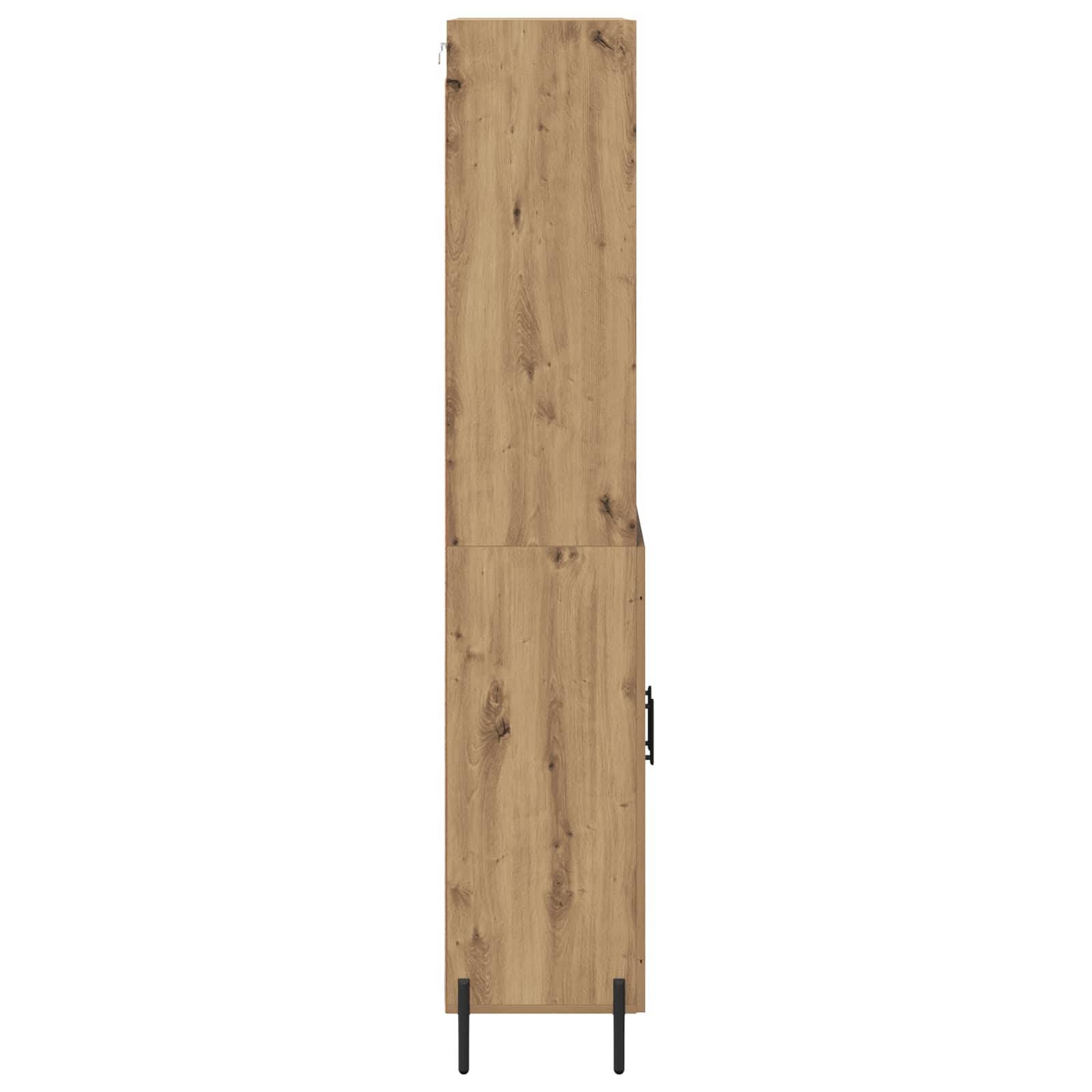 Highboard Artisan Egetræ 69,5 x 32,5 x 180 cm Konstrueret træ