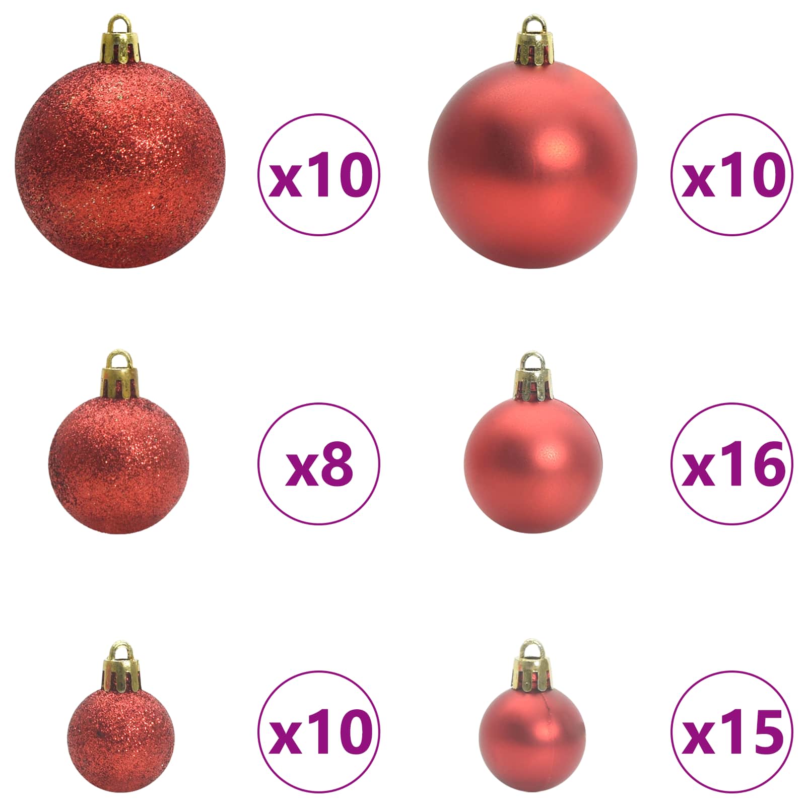 Kunstigt juletræ med 300 LED'er Hvid 240 cm PVC og Stål