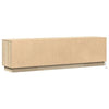 TV-skab med LED Sonoma-eg 180 x 38 x 49 cm Konstrueret træ