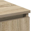 TV-skab med LED Sonoma-eg 180 x 38 x 49 cm Konstrueret træ