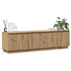 TV-skab med LED artisan eg 180 x 38 x 49 cm Konstrueret træ