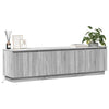 TV-skab med LED Grå sonoma-eg 180 x 38 x 49 cm Konstrueret træ