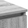 TV-skab med LED Grå sonoma-eg 180 x 38 x 49 cm Konstrueret træ