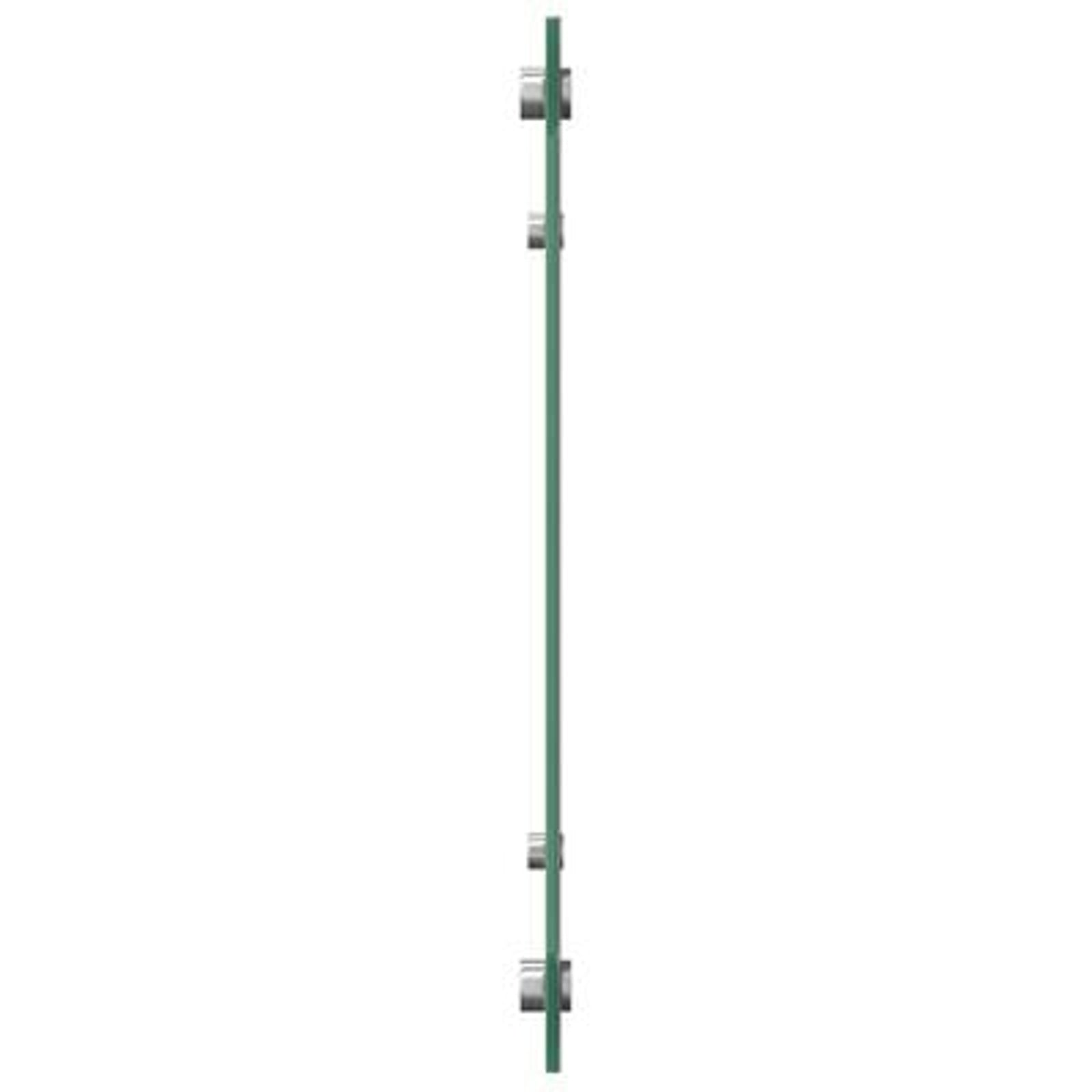 Køkken bagvæg Lysegrå 100 x 40 x 0.6 cm hærdet glas