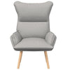 Afslappende stol Sky grey 69 x 74 x 93 cm Stof