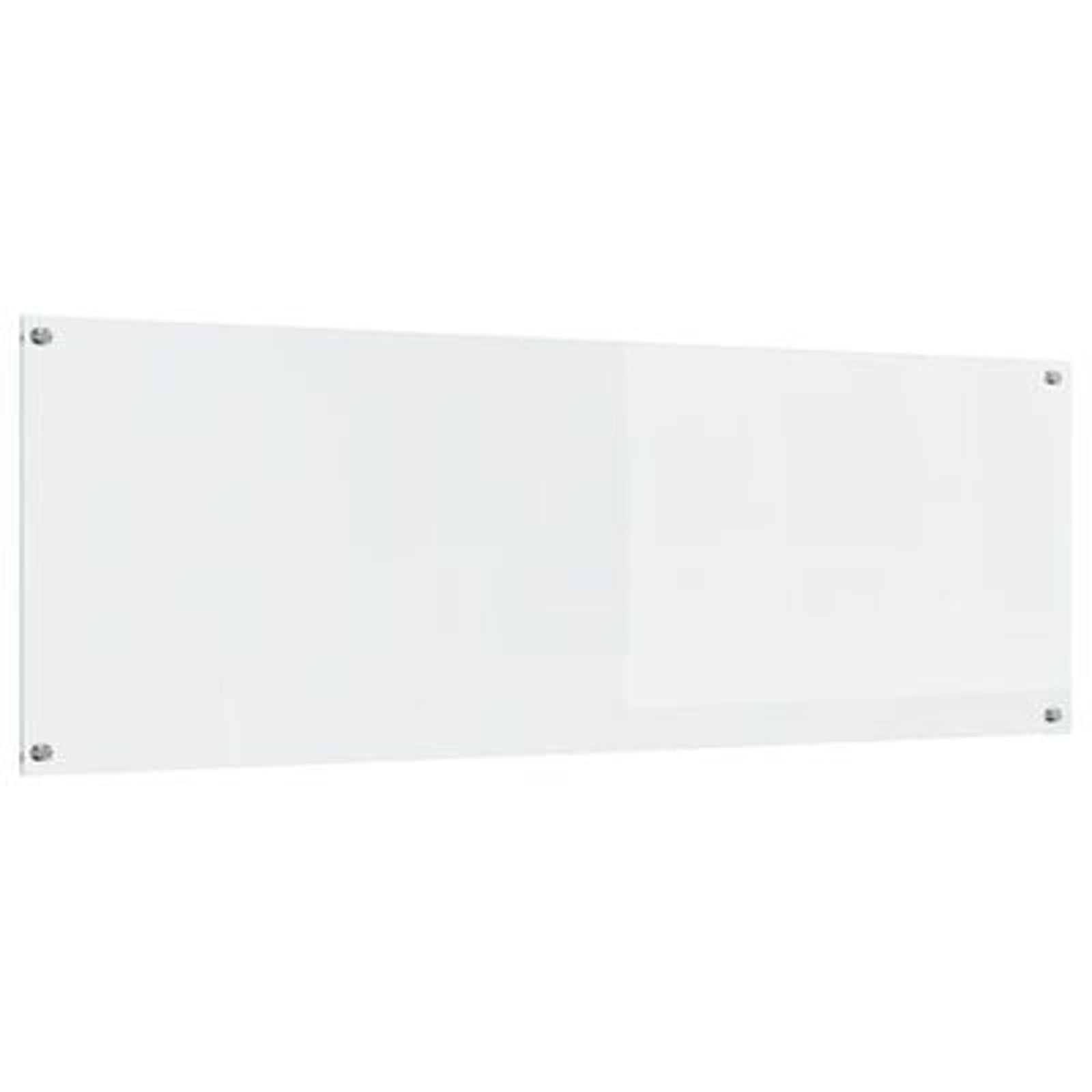 Køkken bagvæg Transparent 120 x 40 x 0.6 cm hærdet glas