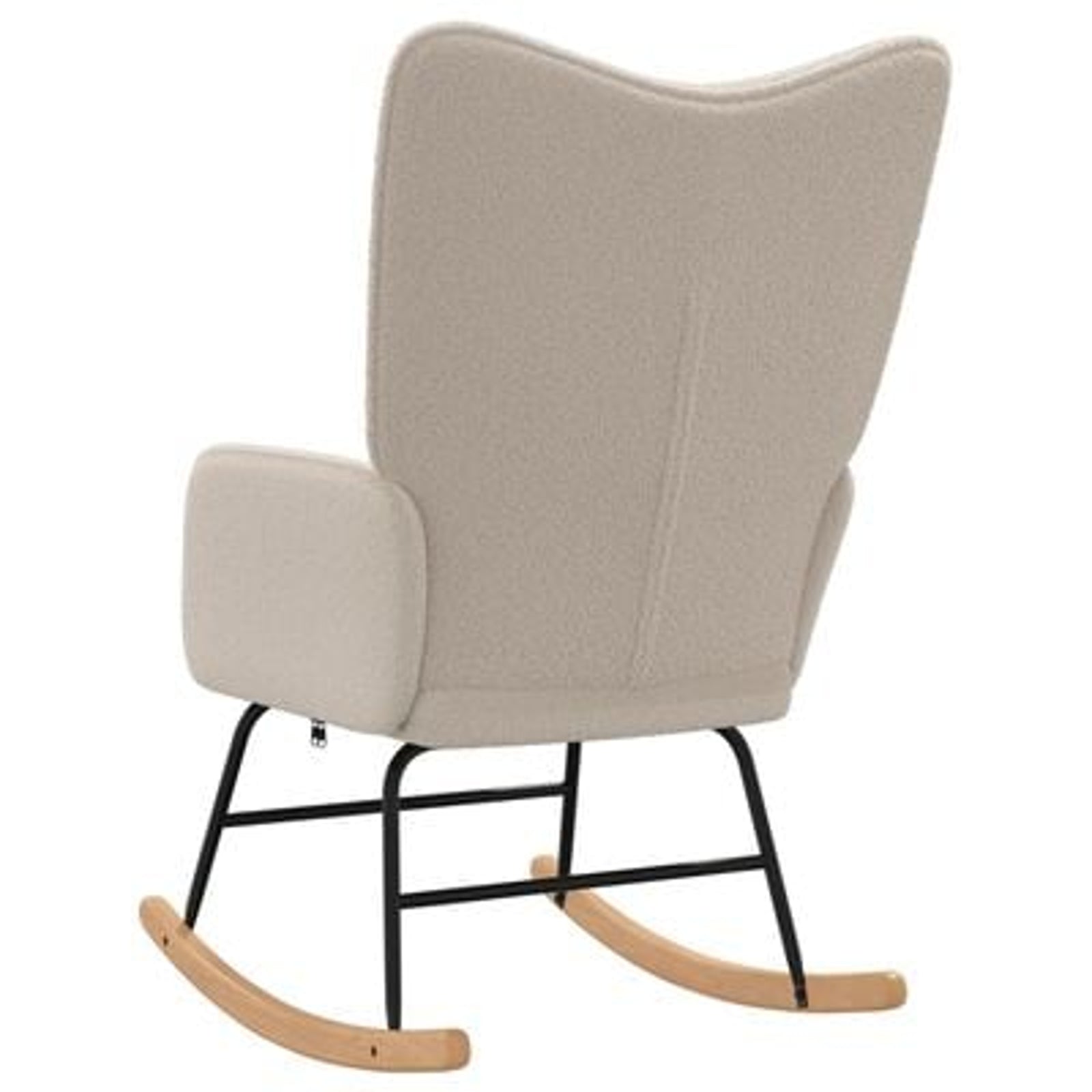 Afslappende stol Lysegrå 61 x 78 x 98 cm Stof