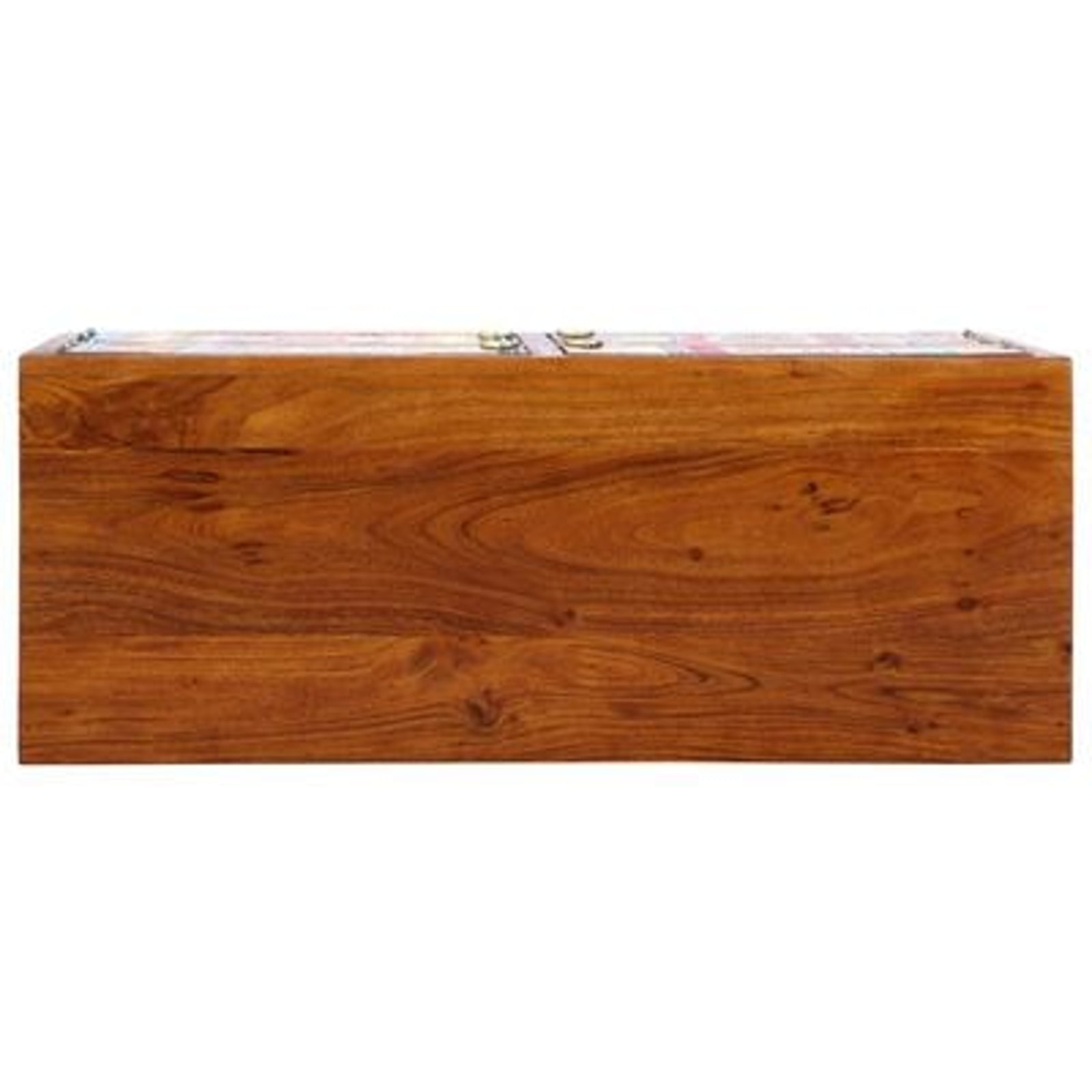 Sko skab med opbevaring Brun 90 x 35 x 55 cm Massivt akacietræ