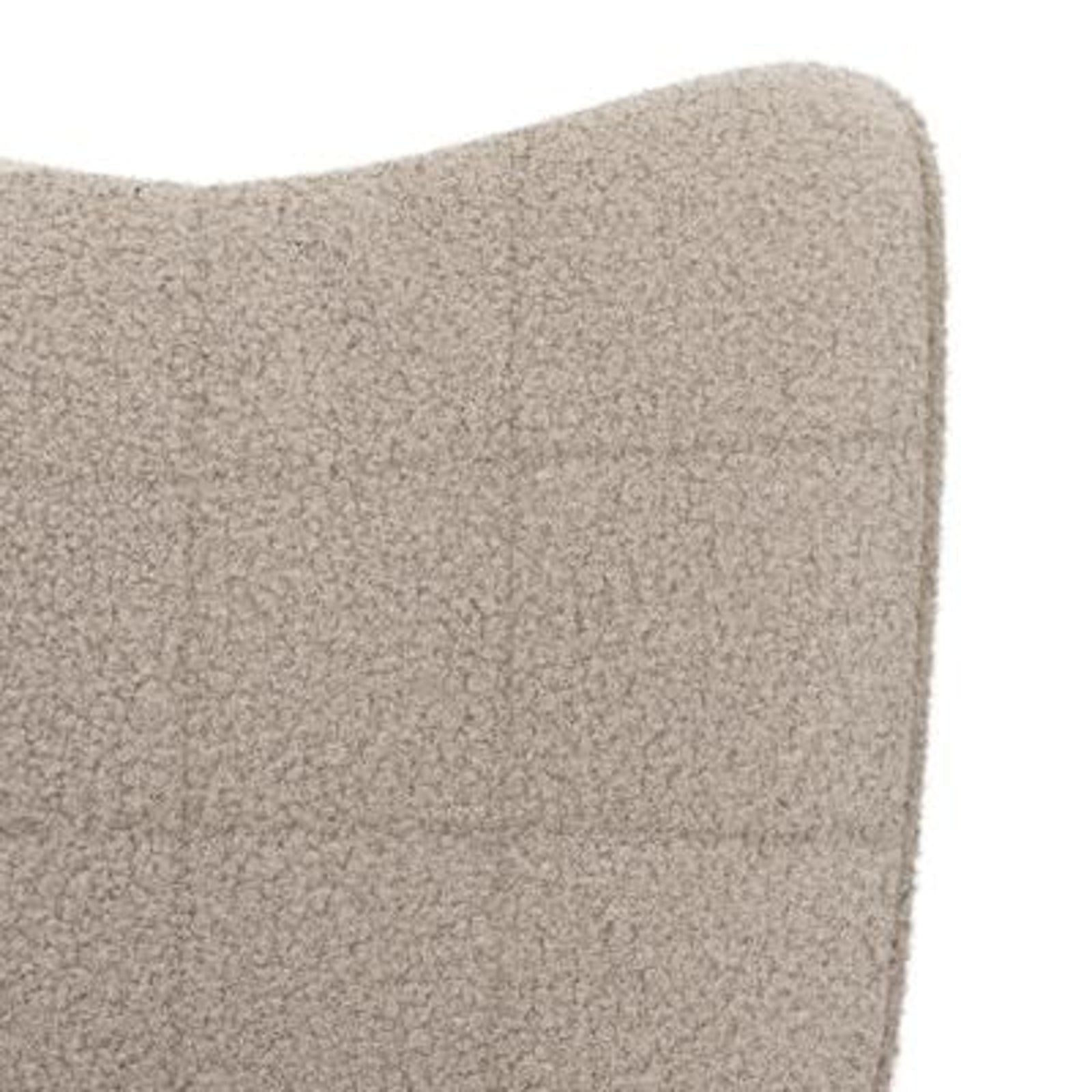 Afslappende stol Lysegrå 61 x 78 x 98 cm Stof