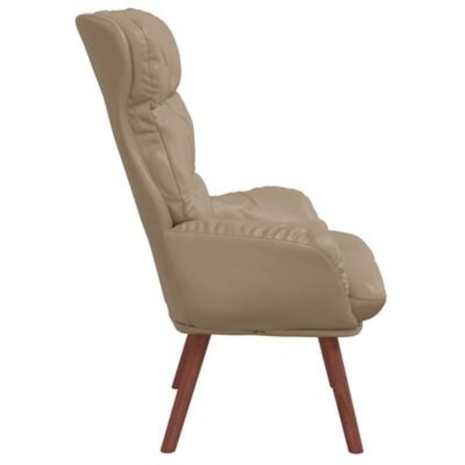 Afslappende stol Cappuccino 69 x 74 x 93 cm Kunstlæder