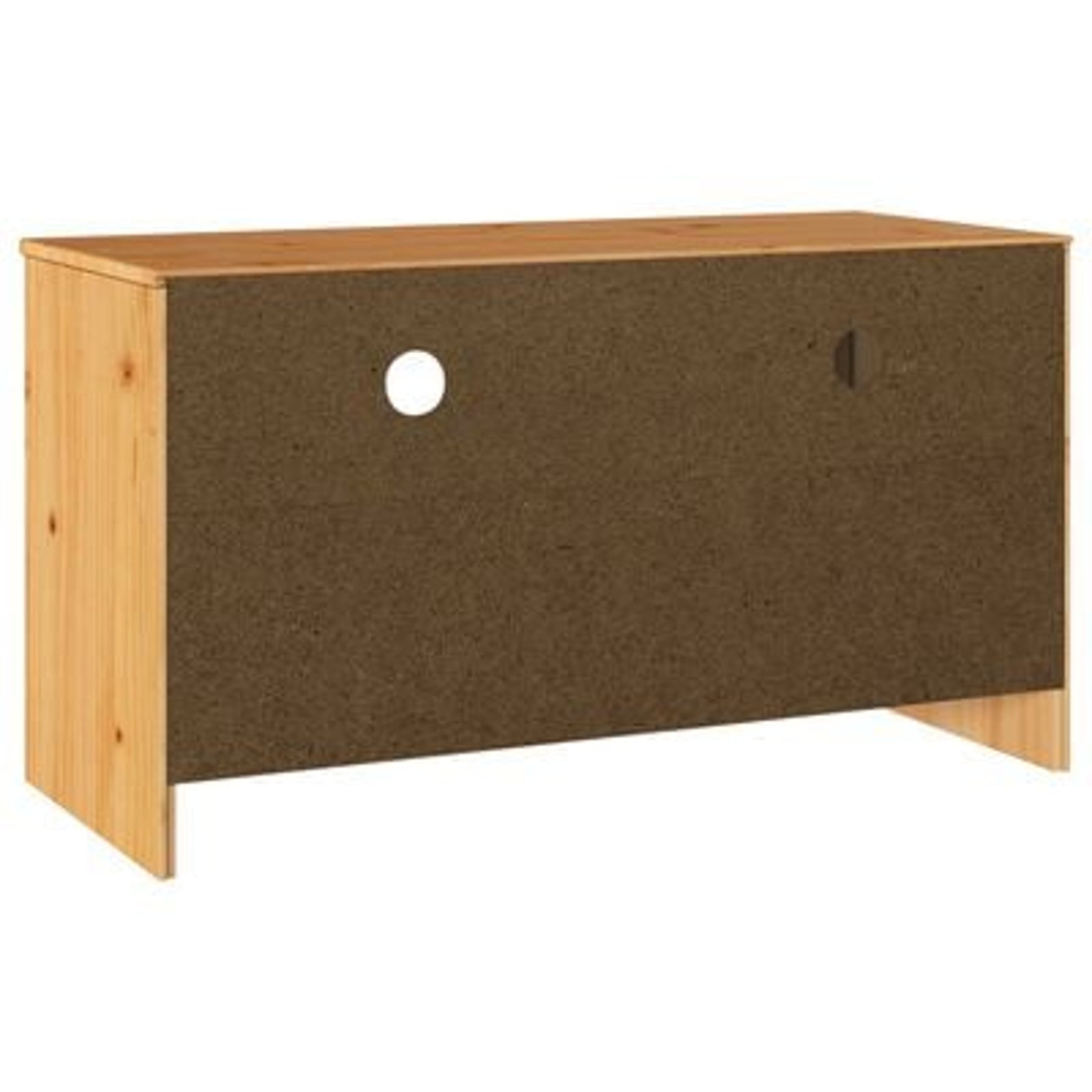 Tv-skab Drammen Egetræsfarvet 99 x 43 x 55 cm Massivt fyrretræ