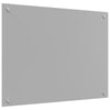 Køkken bagvæg Lysegrå 80 x 50 x 0.6 cm hærdet glas