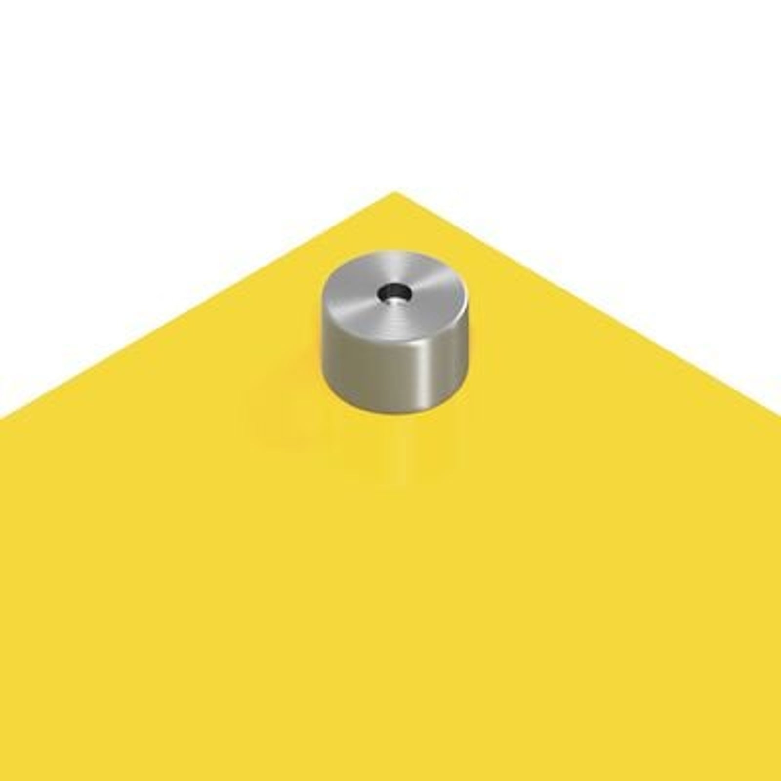 Køkken bagvæg Gul 80 x 40 x 0,6 cm hærdet glas