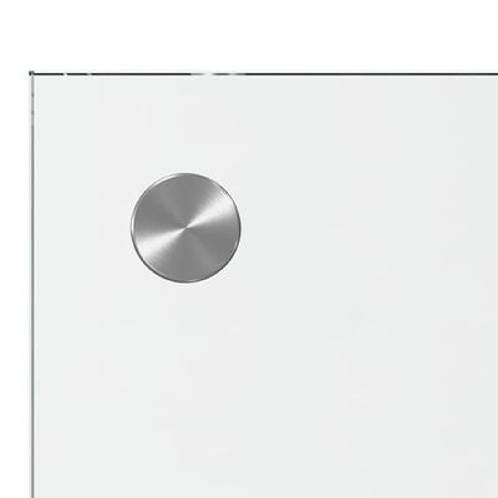 Køkken bagvæg Transparent 110 x 60 x 0.6 cm hærdet glas