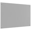 Køkken bagvæg Lysegrå 90 x 60 x 0.6 cm hærdet glas