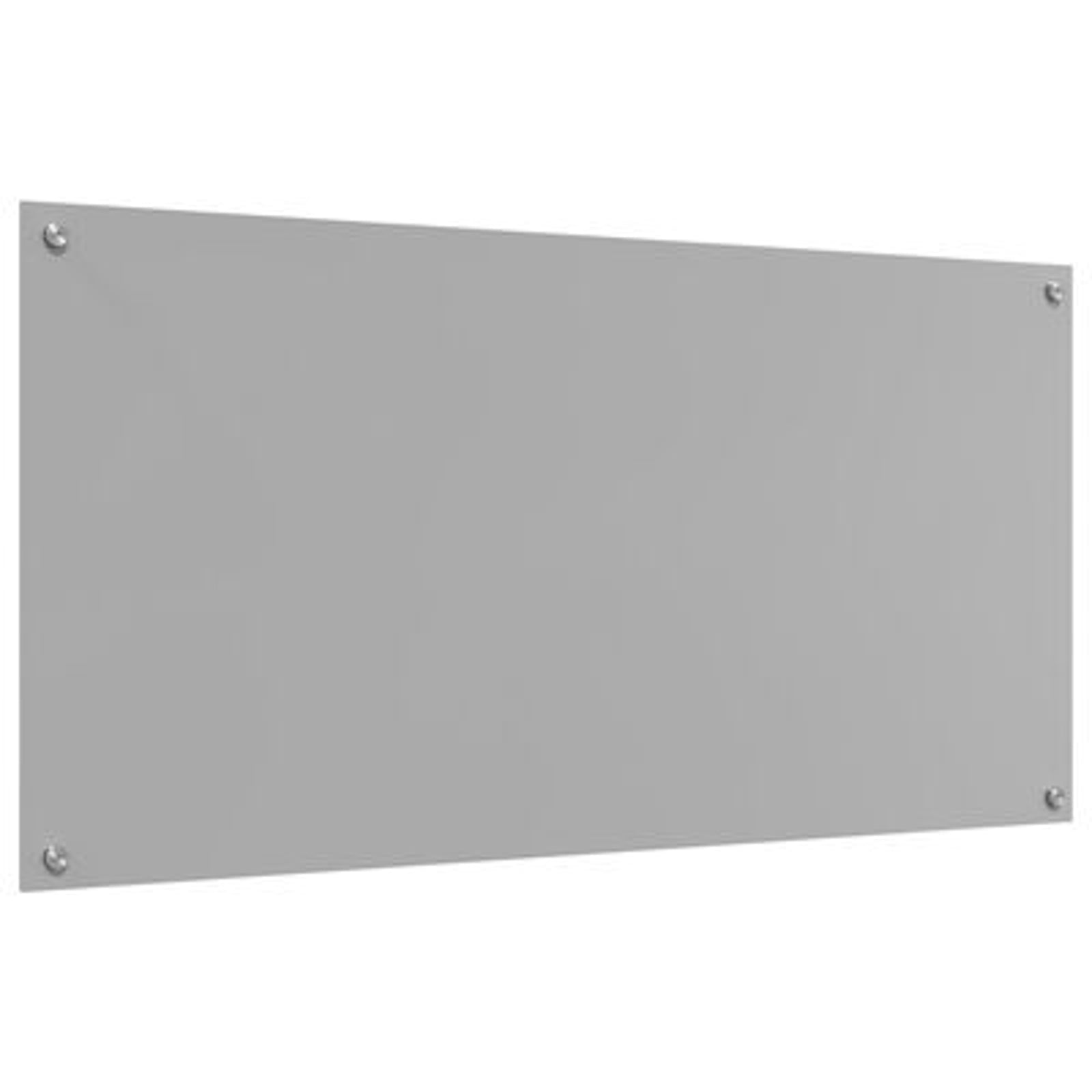 Køkken bagvæg Lysegrå 120 x 60 x 0.6 cm hærdet glas