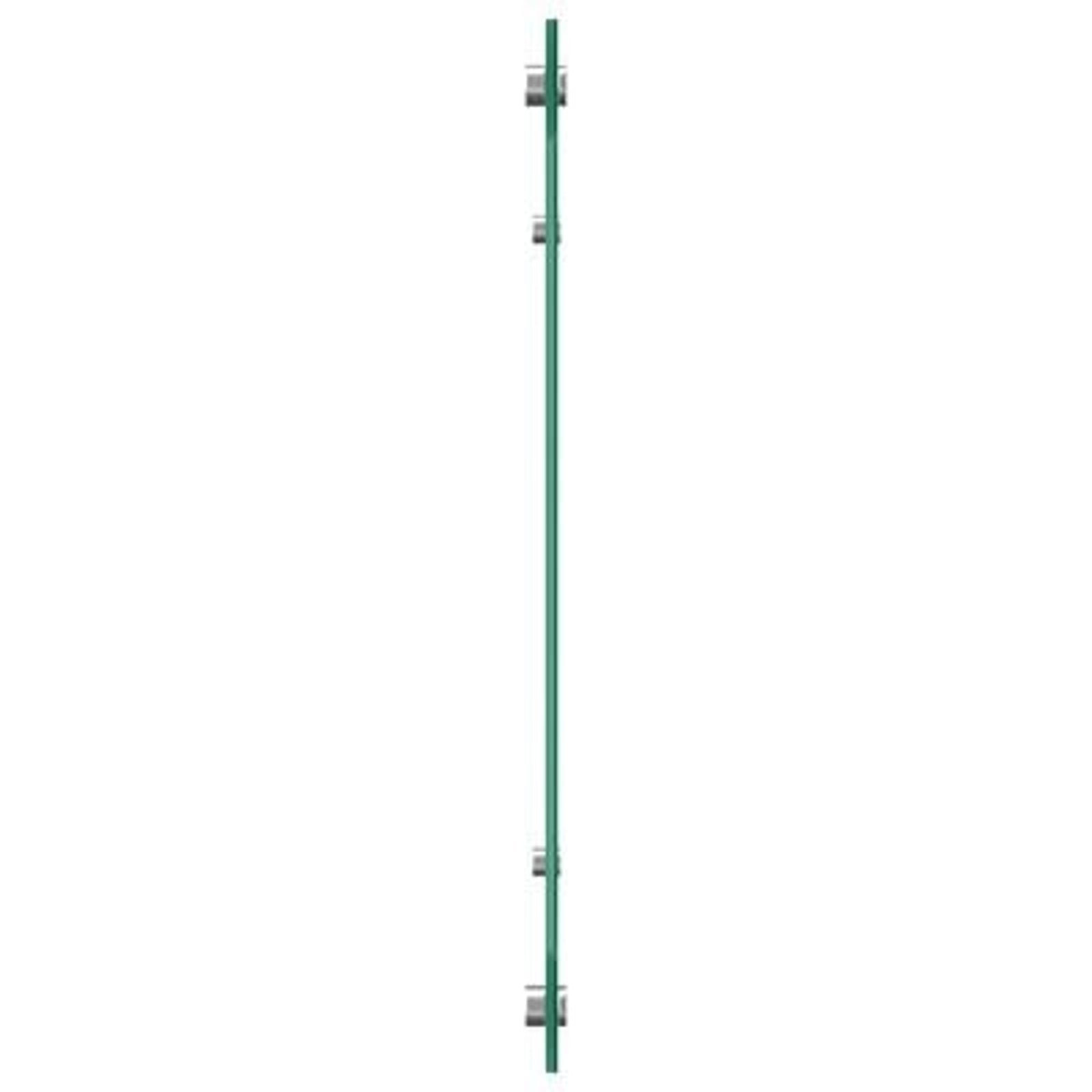 Køkken bagvæg Lysegrå 110 x 40 x 0.6 cm hærdet glas