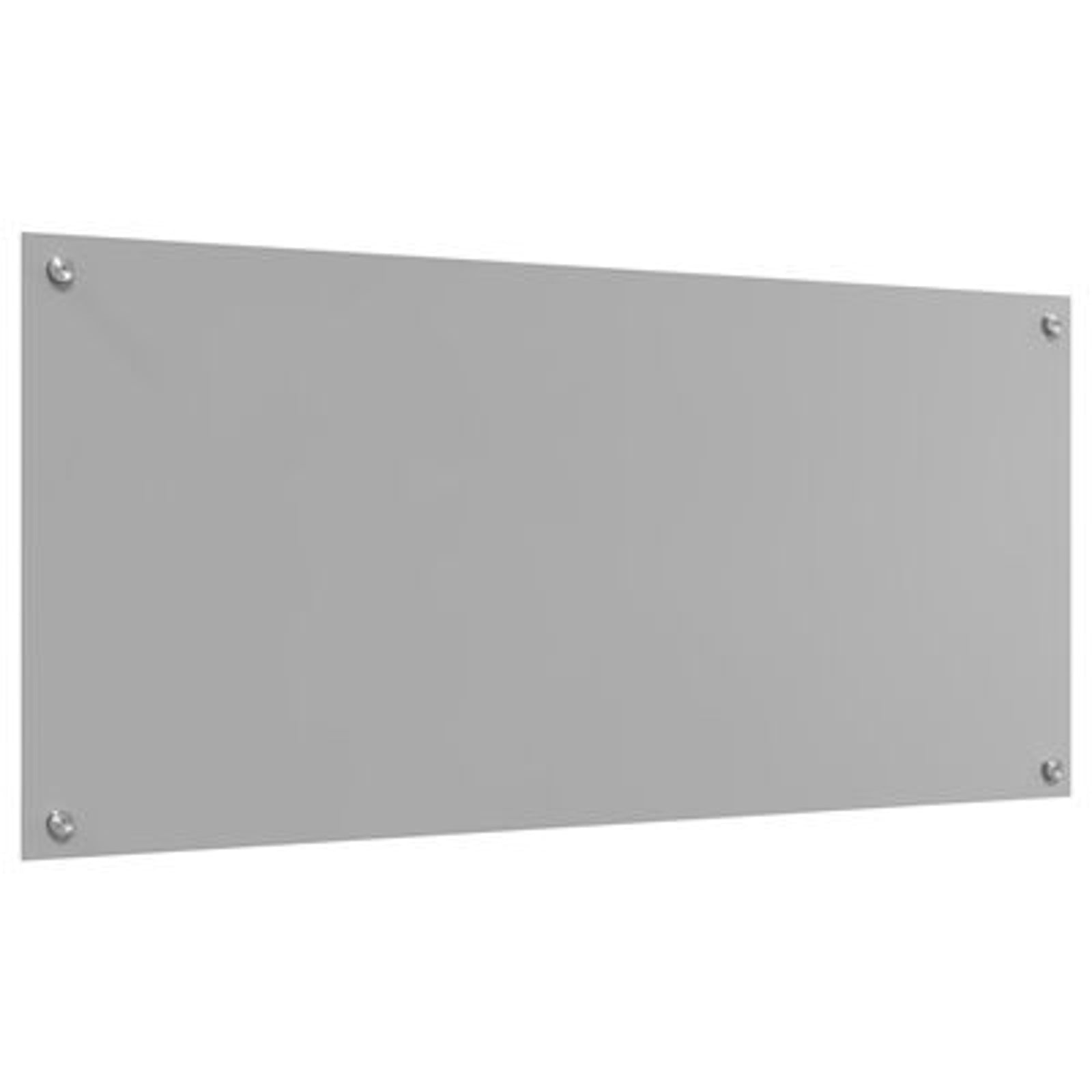 Køkken bagvæg Lysegrå 110 x 50 x 0.6 cm hærdet glas