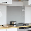 Køkken bagvæg Lysegrå 70 x 60 x 0.6 cm hærdet glas