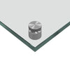 Køkken bagvæg Transparent 120 x 50 x 0.6 cm hærdet glas