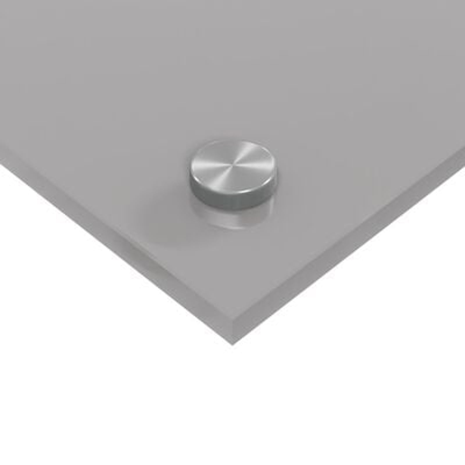 Køkken bagvæg Lysegrå 120 x 60 x 0.6 cm hærdet glas