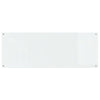 Køkken bagvæg Transparent 110 x 40 x 0.6 cm hærdet glas