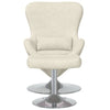 Æggestol 2 pcs Creme 63 x 73 x 90 cm Fløjl