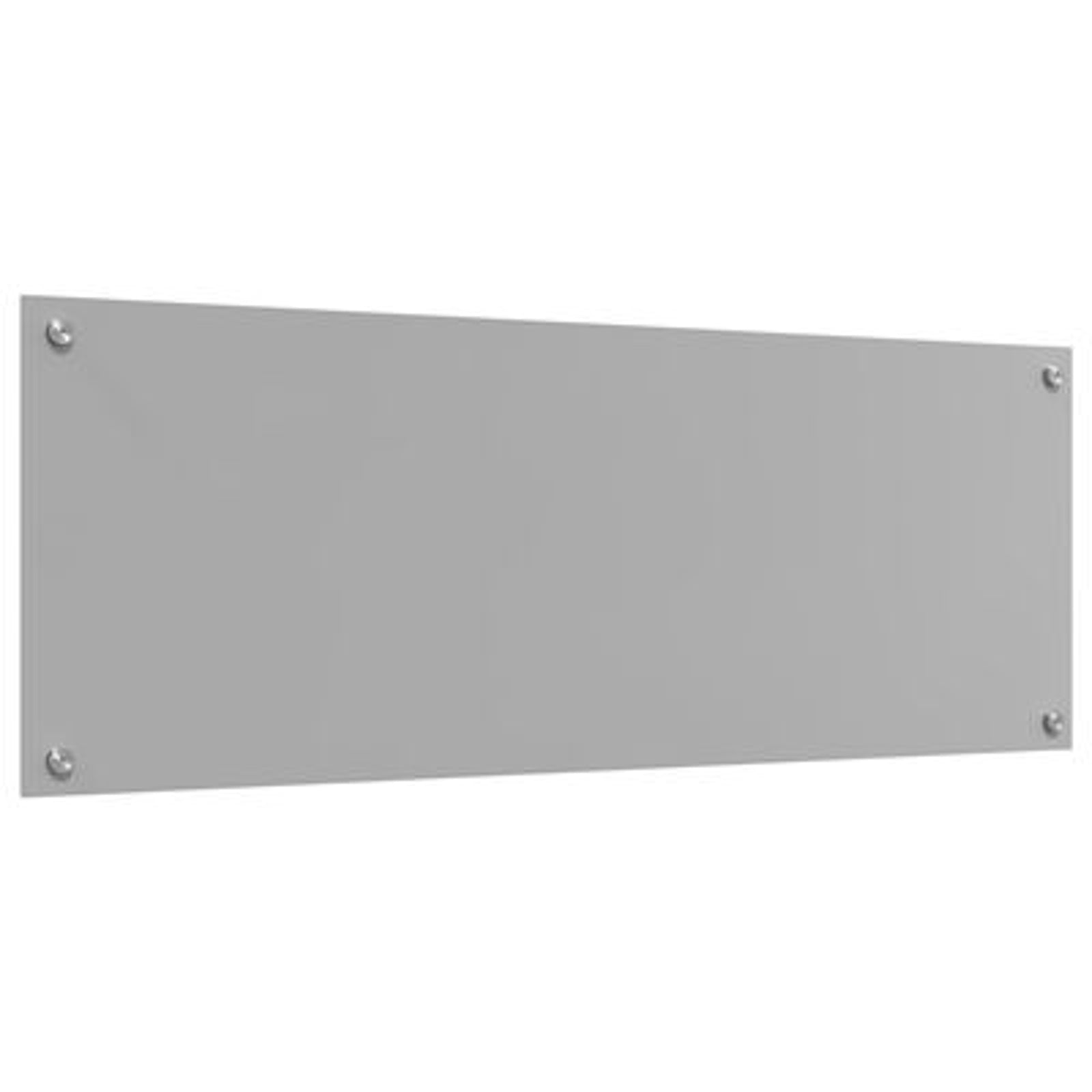 Køkken bagvæg Lysegrå 110 x 40 x 0.6 cm hærdet glas